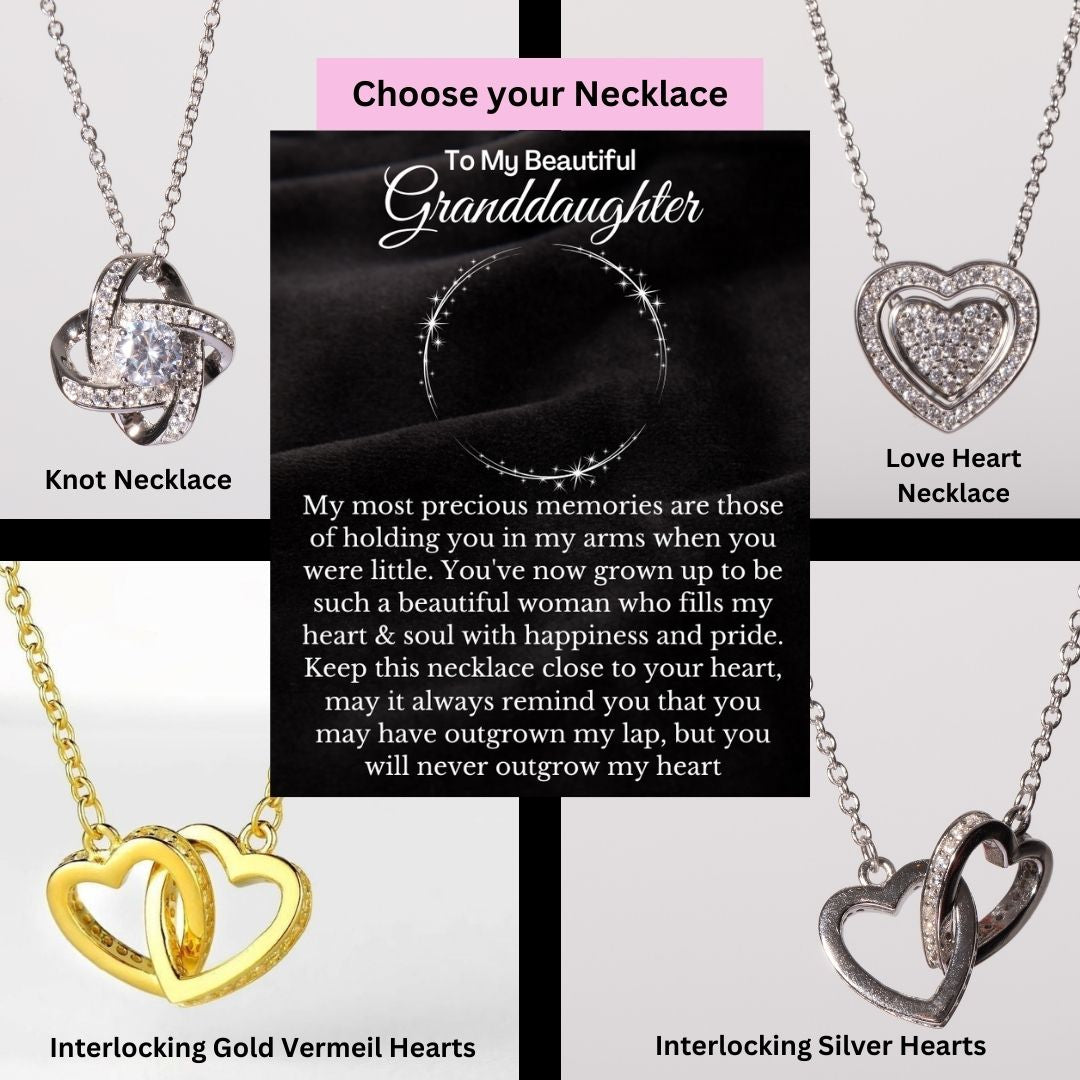 To My Granddaughter Necklace - Multiple Options GD100
