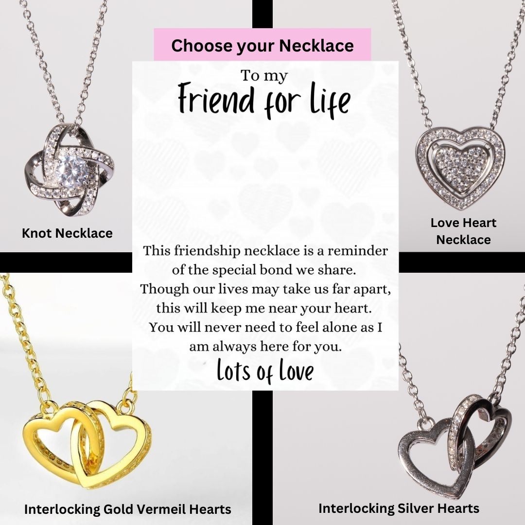 To My Friend Necklace - Multiple Options FR100