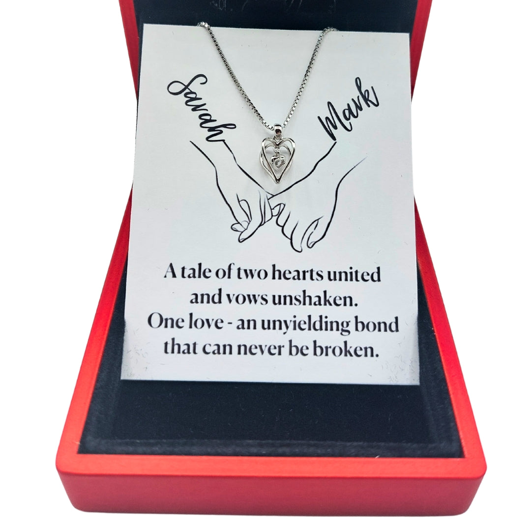 Tale of Two Hearts - JWL Signature Heart Haven Necklace - HH1