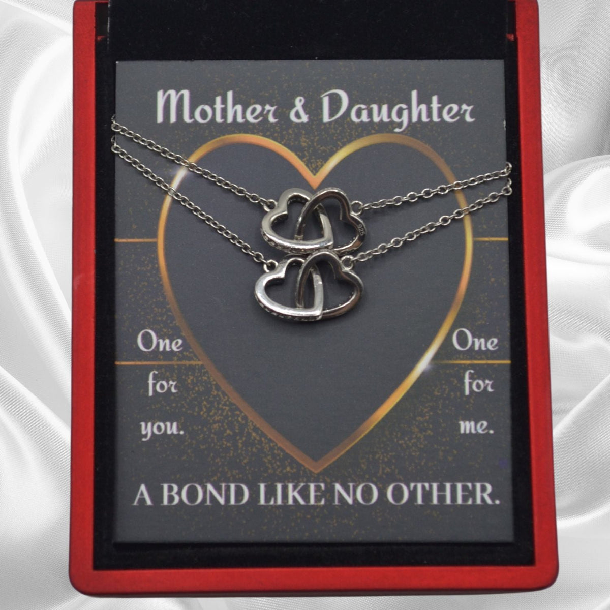 Mother & Daughter Necklaces One for You & Me Jewellery With Love