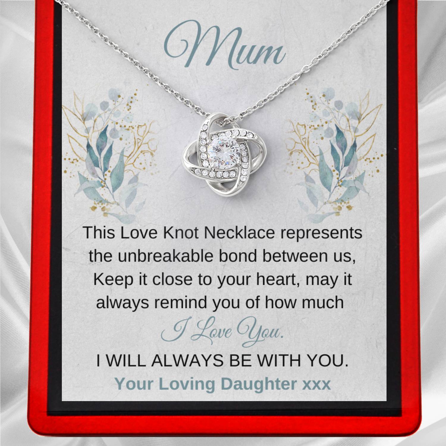 To My Mum Necklace
