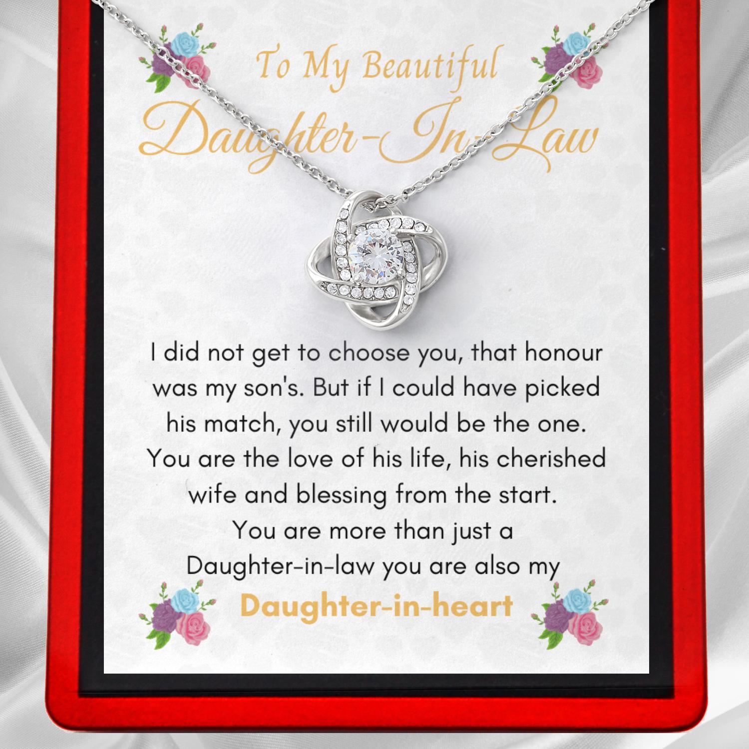Daughter-in-Law Necklace UK - Main Image