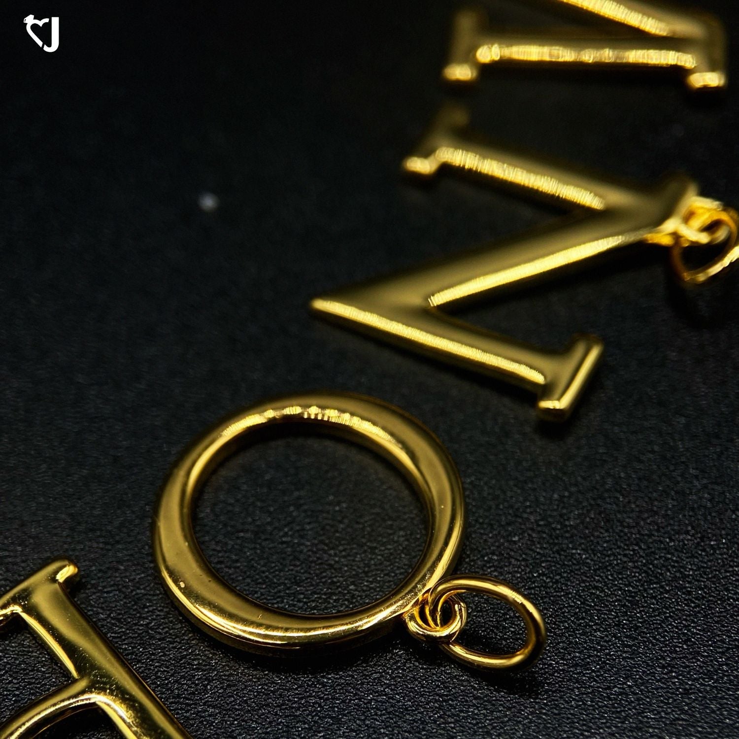 Gold Vermeil Initial Necklace