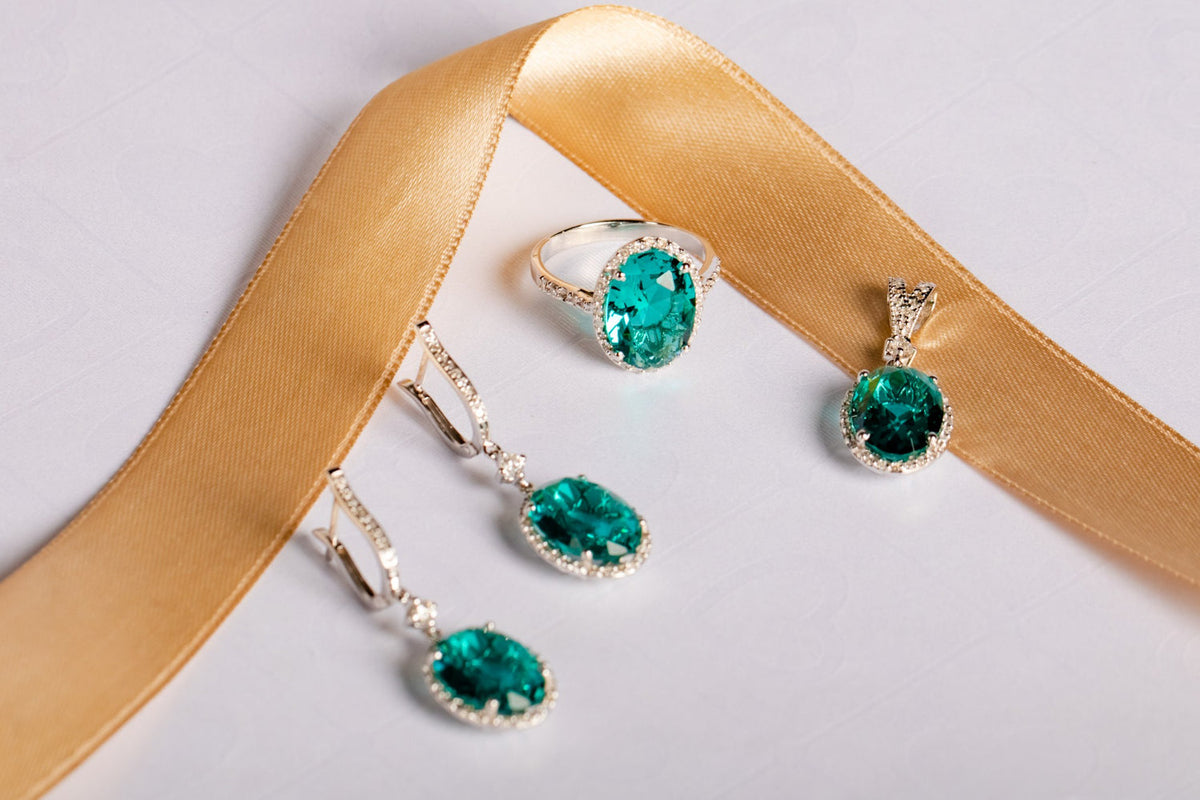 birthstone jewelry set