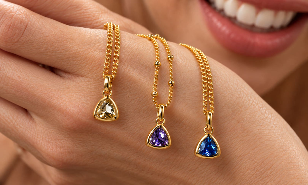 Gold Birthstone Jewellery: A Guide to Gold Vermeil Birthstone Necklaces