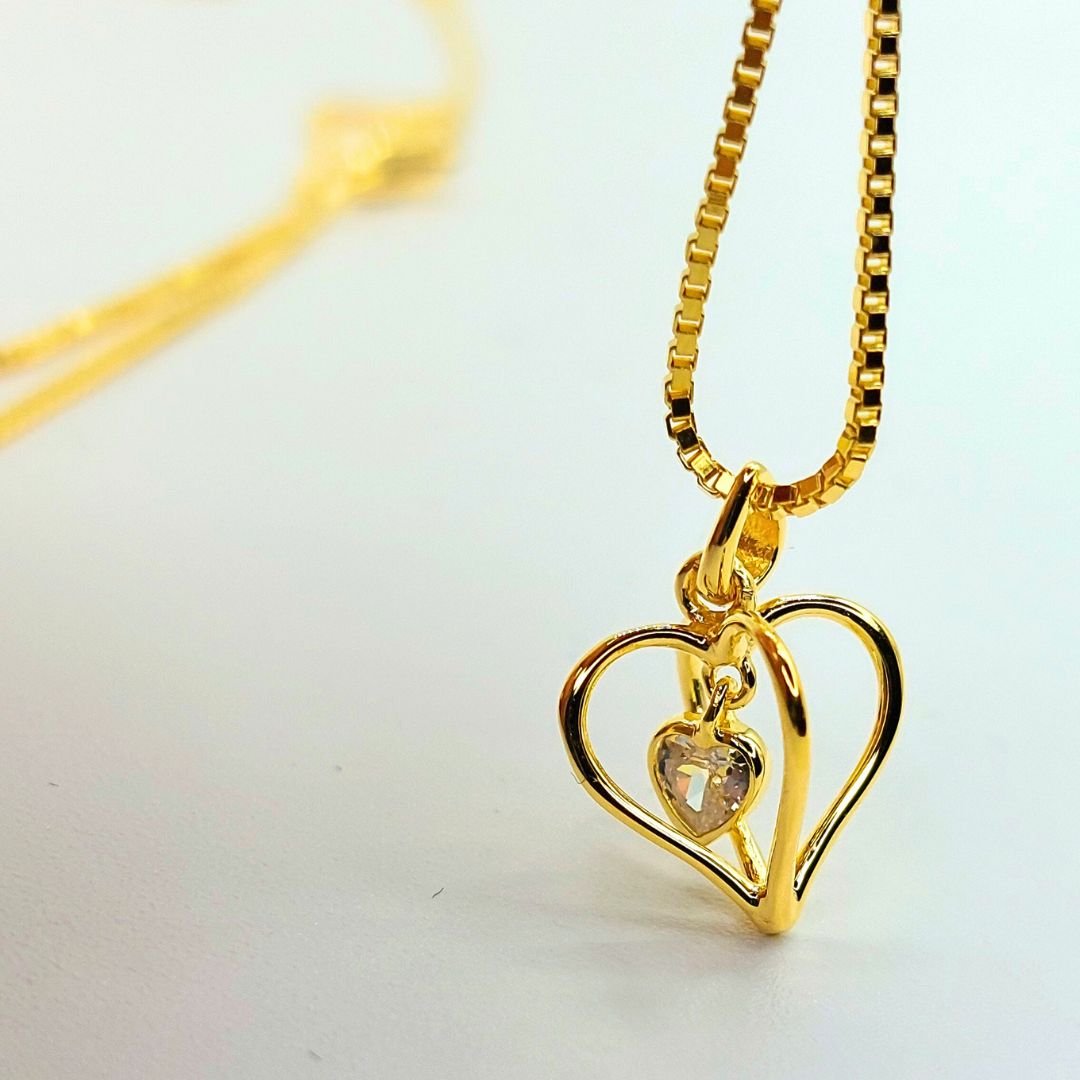 Treasured Heart Haven Pendant - JWL Signature Necklace