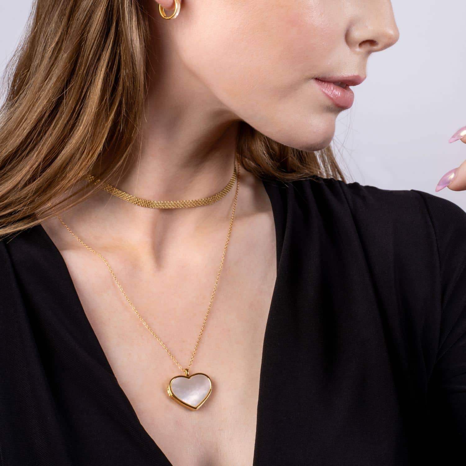 Eternal Heart Locket in Gold Vermeil - Statement Piece