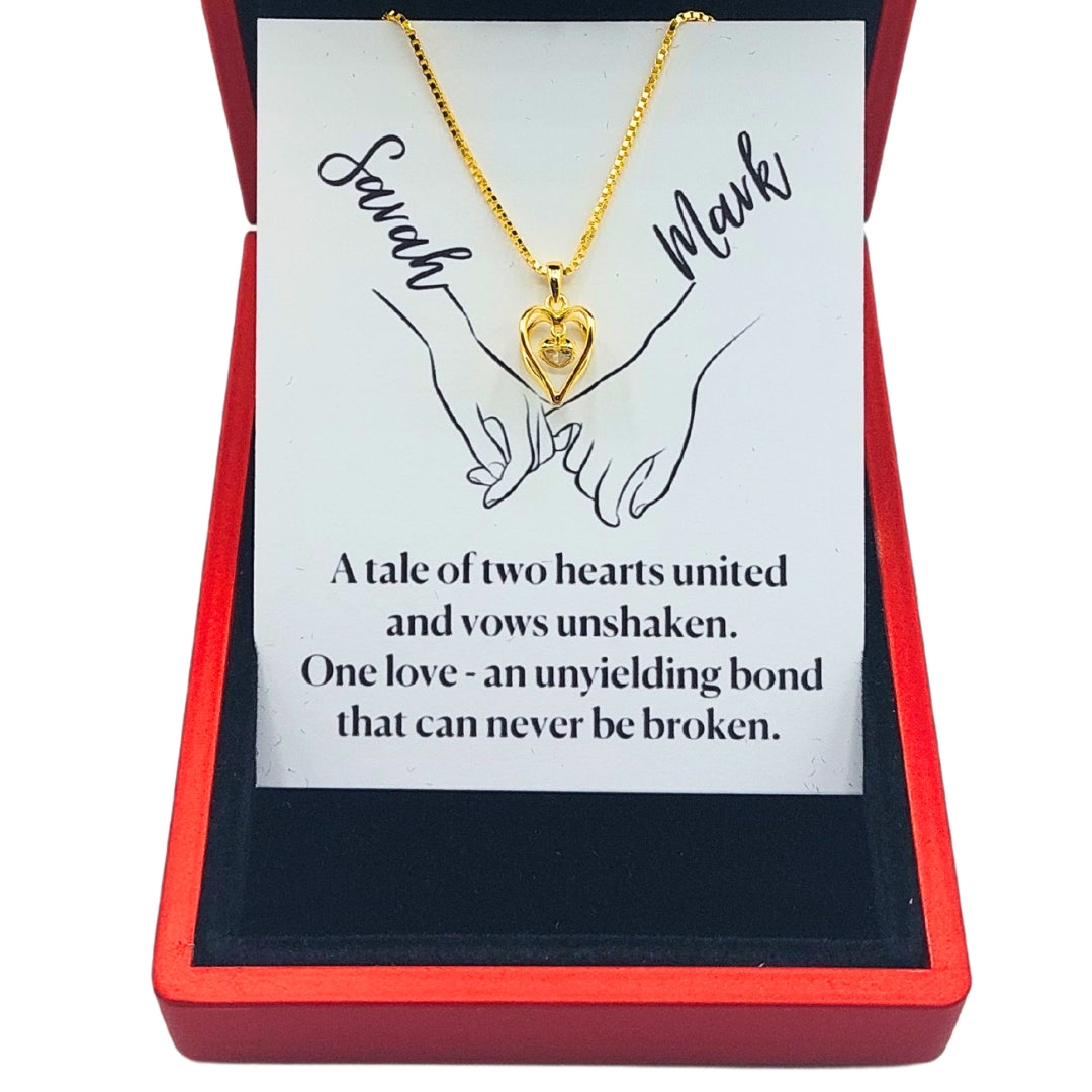 Tale of Two Hearts - JWL Signature Heart Haven Necklace - HH1