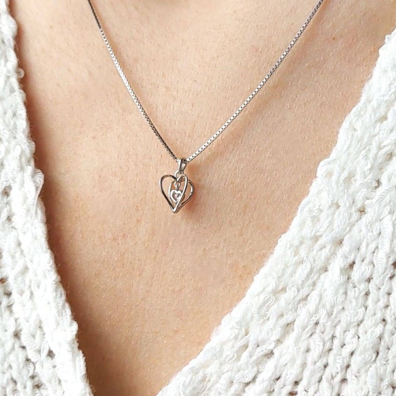 Treasured Heart Haven Pendant - JWL Signature Necklace