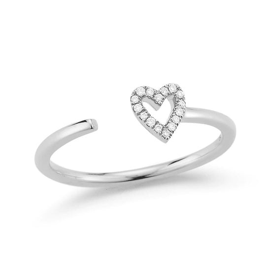 Forever Love Ring, Sterling Silver or Gold Vermeil