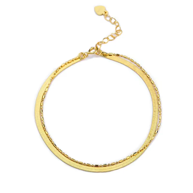 Golden Whisper Bracelet - 18ct Gold Vermeil