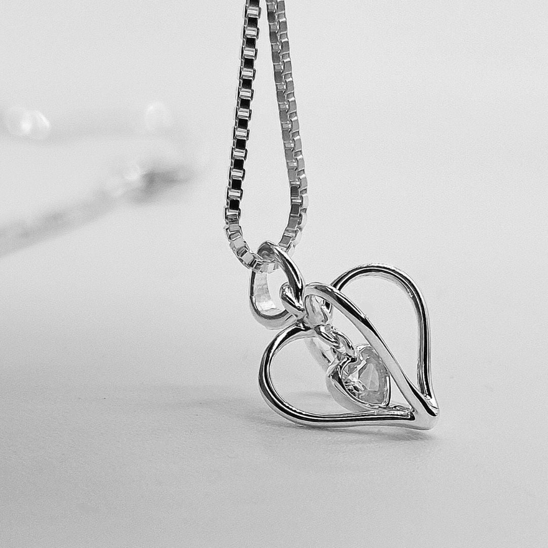 Treasured Heart Haven Pendant - JWL Signature Necklace