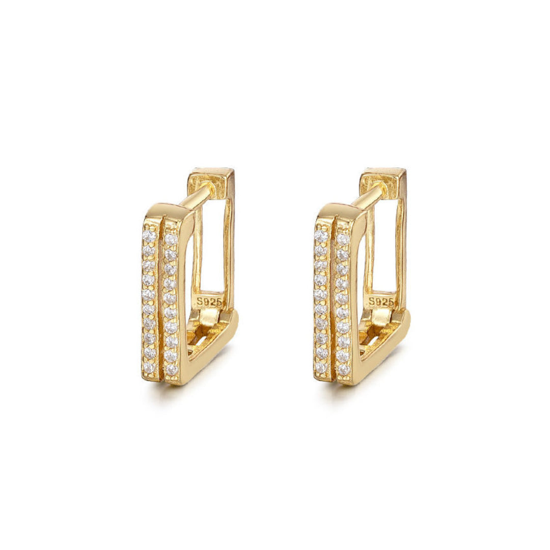 JWL Golden Edit - Earrings, Choker, Rose Necklace & Ring - Gold Vermeil