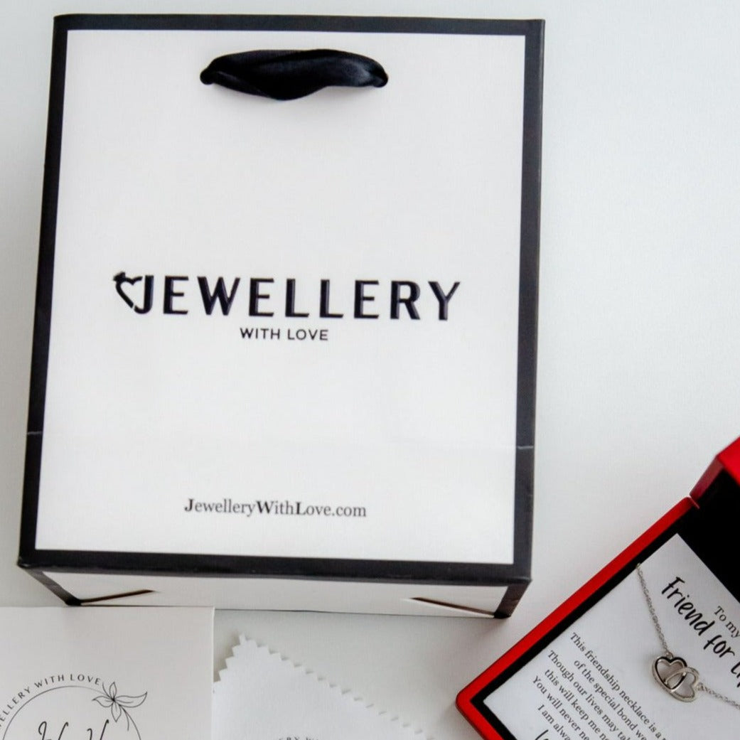 Deluxe Box & Premium Gift Bag with Luxury Tissue Wrap & Polishing Cloth