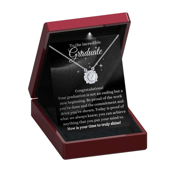 To the Graduate - Dazzling Beauty Necklace - Jewellery With Love