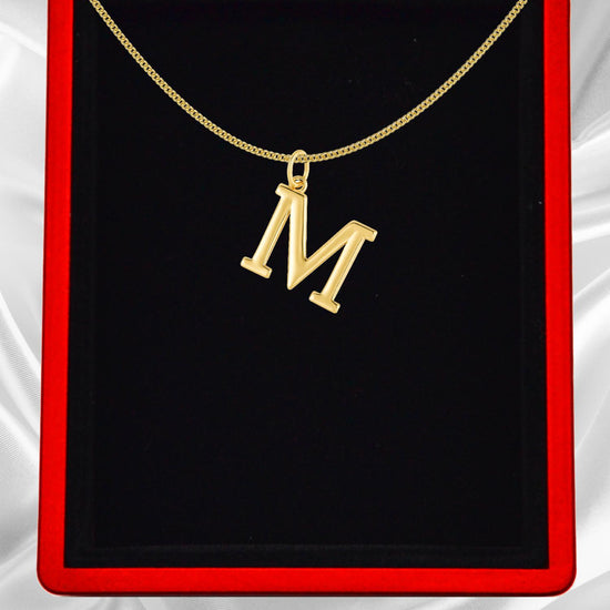 Load image into Gallery viewer, Gold Vermeil Initial Necklace
