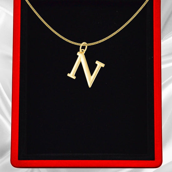 Load image into Gallery viewer, Gold Vermeil Initial Necklace
