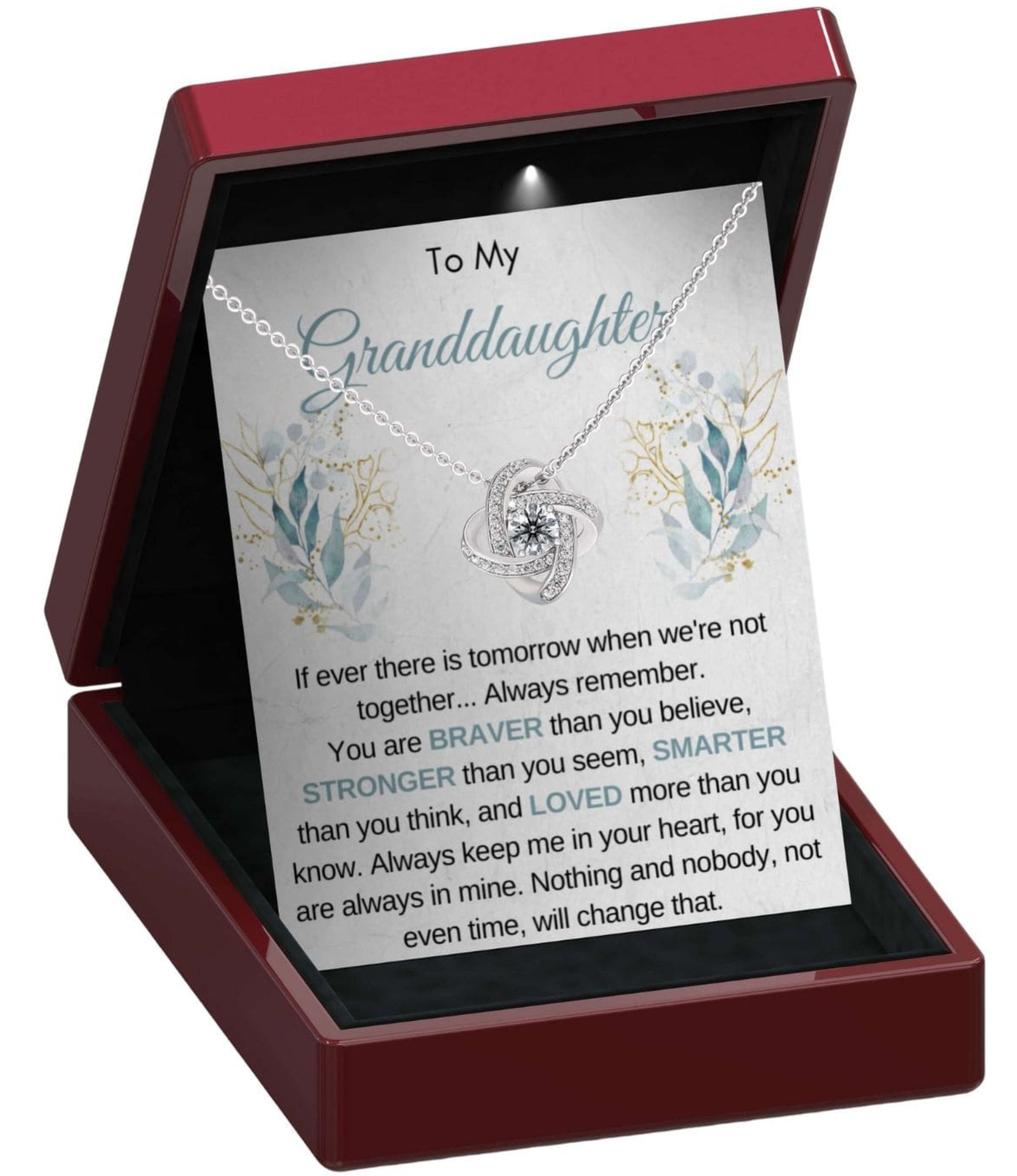 To My Granddaughter Necklace - GD10