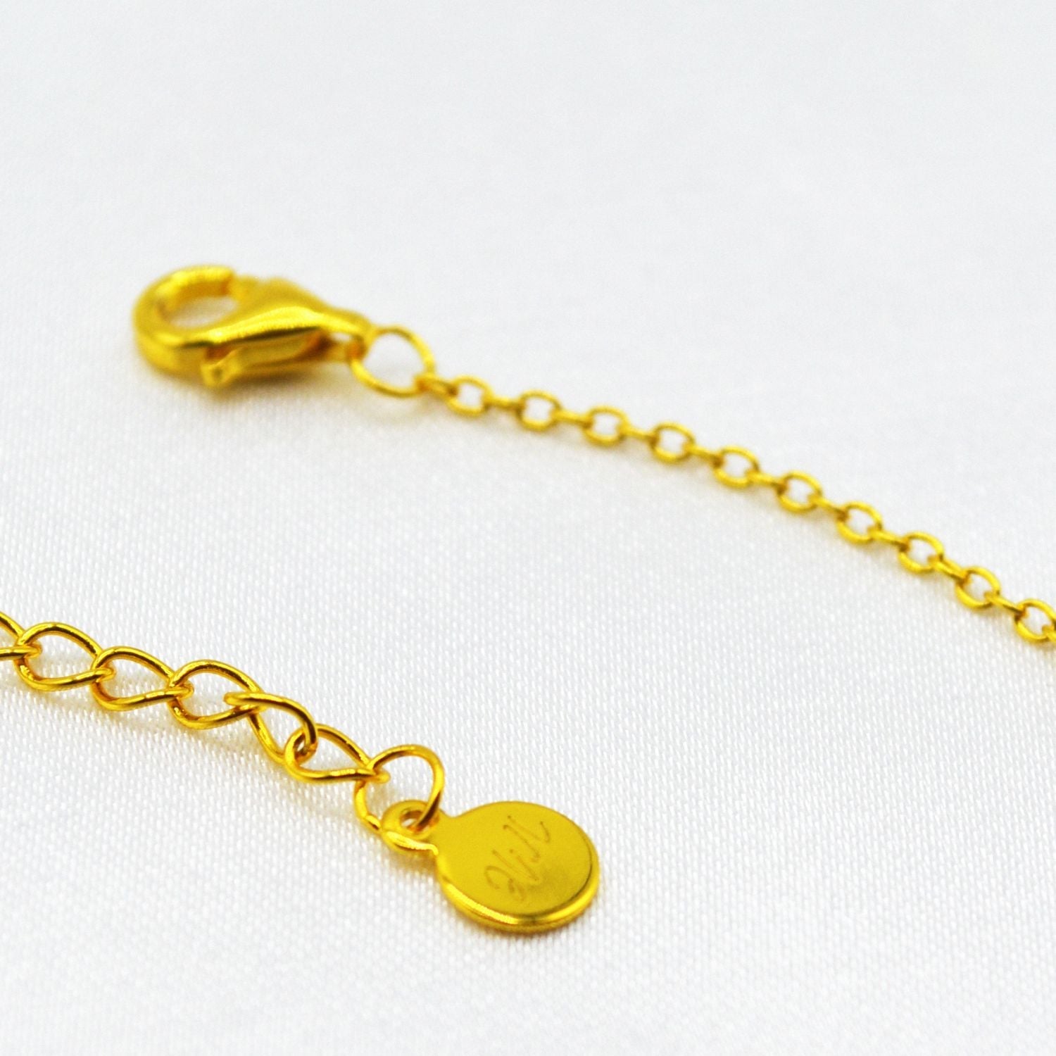 Solitaire Gold Vermeil Necklace