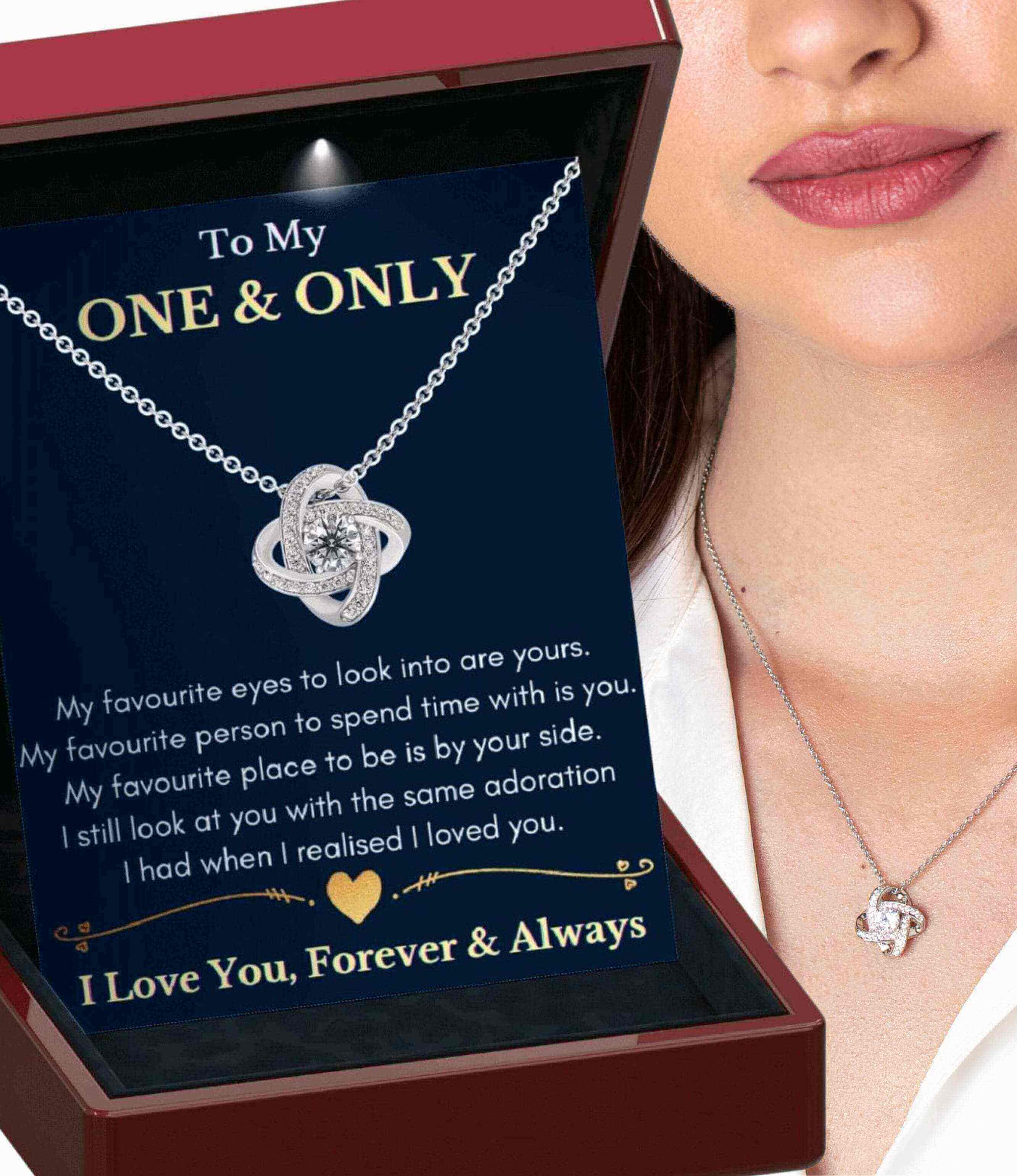 To My One & Only - Sterling Silver Necklace