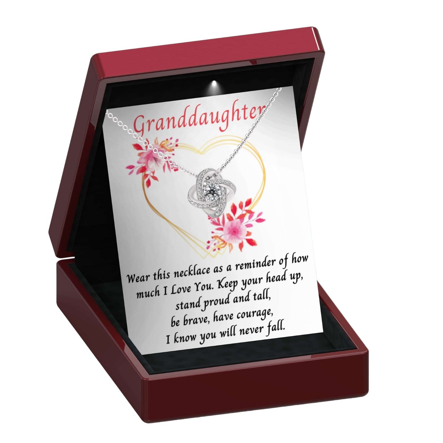 Granddaughter - Never Fall Necklace - GD3