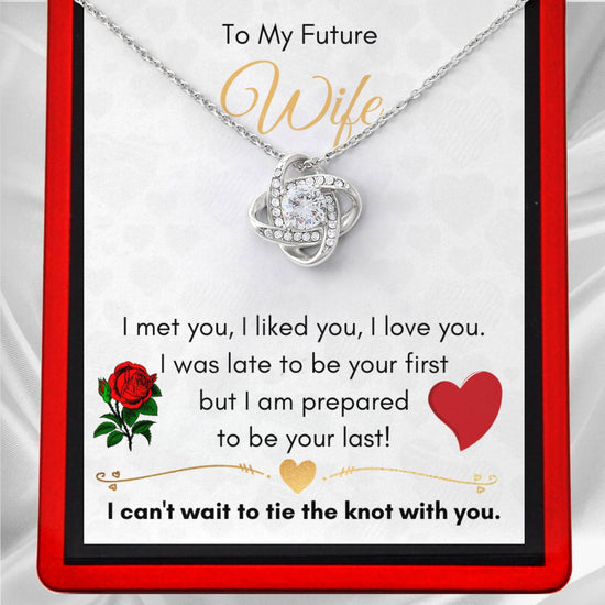 To my wife necklace, future wife gifts, my wife, to my future wife, to – Fa  Gifts