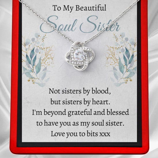 Sister Birthday Gift for Sister Gift Ideas Sister Necklace - 925 Sterling Silver January